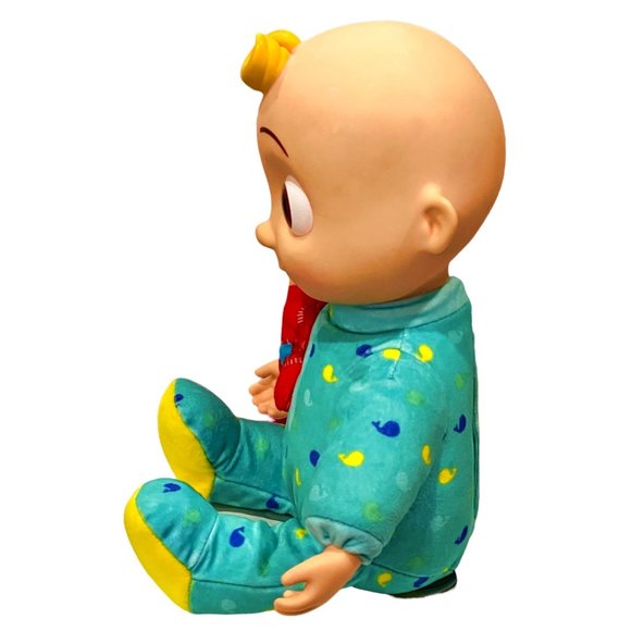 Cocomelon JJ Doll Musical Bedtime Sings Laughs Talks Soft Plush 13" WORKS VIDEO - Picture 6 of 14